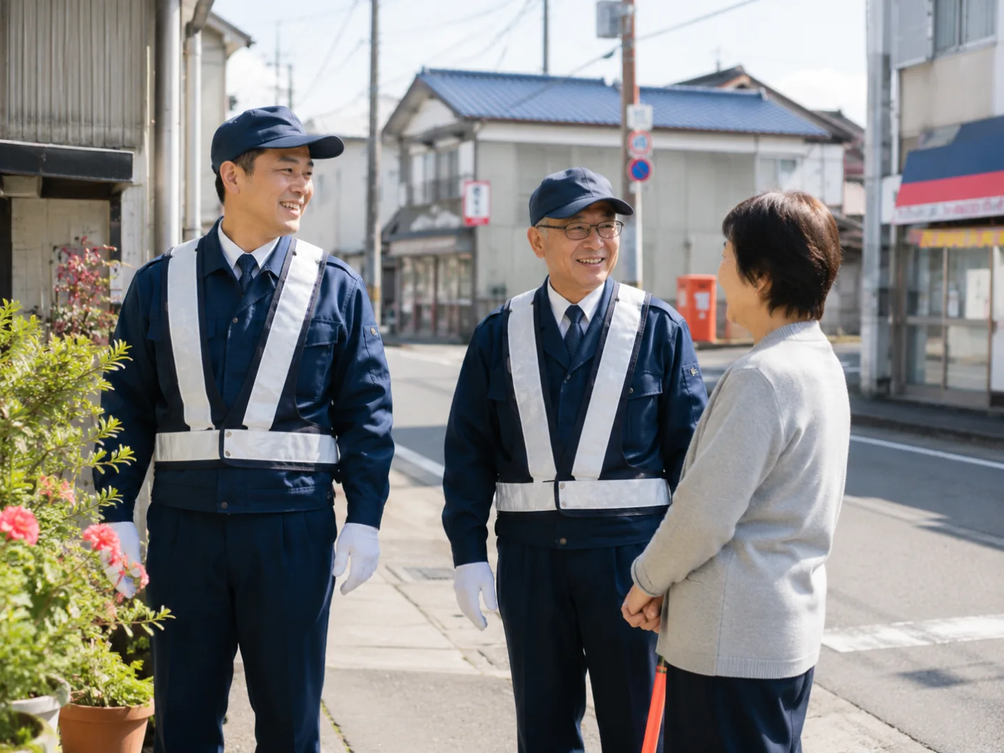 地域巡回の様子